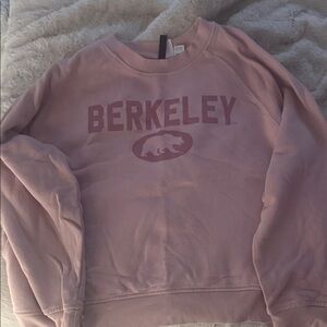 PacSun Pink Berkeley Crew Neck Sweater